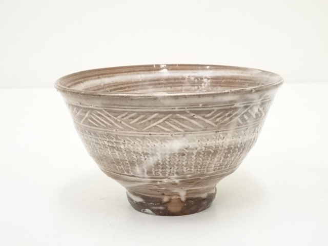 茶道具萩焼茶碗　長谷川清峰☆共箱☆おまけお猪口付き ☆【茶道具】萩焼 渋谷泥詩 造 抹茶椀 共箱 ☆F6214